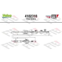 Valeo 4102318 Koppelingskabel