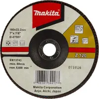 Makita D-27567 Lamellenschuurschijf Diameter 180 mm Korrelgrootte (num): 120 1 stuk(s)