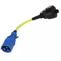 Victron Energy 16a/250v-schuko Plug/cee Power Adapter Goud