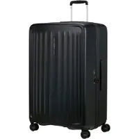 Samsonite Fyrm 4 wielen Trolley L 77 cm met uitbreidingsplooi zwart