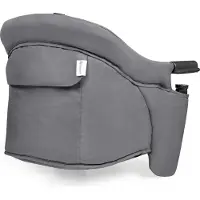 Hauck Fix N Sit - Mobiel tafelzitje voor kinderen - Dark Grey