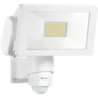 Steinel LS 300 S buitenwandspot sensor wit, wit / opaal, Aluminium, Modern, LED buitenlamp