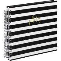 Hama 00003818 Ringbandalbum (b x h) 28 cm x 24 cm Zwart, Wit 50 bladzijden