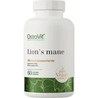 OstroVit Lion’s Mane VEGE 1000 mg per dag dosering – 60 vegan capsules – lion’s mane paddenstoel supplement
