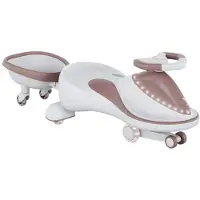 Tulano -Wiggle car-Focus 55-Loopauto-Gravitatie/zwaartekrachtrijder-tot 100 kg-Grijs