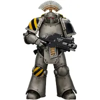 Joy toy Warhammer The Horus Heresy actiefiguur 1/18, Iron Warriors MKIII tactisch sergeant, 12 cm
