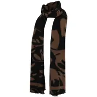 Sarlini - Geweven Sjaal - Zwart - Bruin - One Size