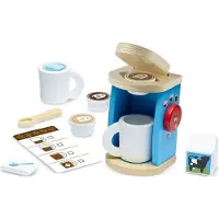 Melissa & Doug Houten Speelgoed Koffieset - 11 Onderdelen