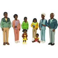 Miniland African Family Figures 8 Units Veelkleurig Kinderen