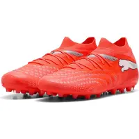 Puma Future 9 Match MG Unleashed - Gloeiend rood/Wit/Zwart/Zilver