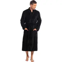 Ten Cate Badjas zwart maat 2XL