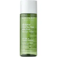 MARY & MAY Mary&May - Vegan Cica Teatree AHA PHA Blemish Toner - 30 ml