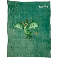 Efteling - Fleece Plaid - Deken - Draak - 130x160cm