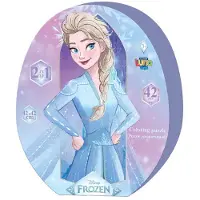 Disney Frozen Frozen 2 Kinderpuzzel – 42 Stukjes – 42×42 cm – Groot Puzzelavontuur met Elsa & Anna