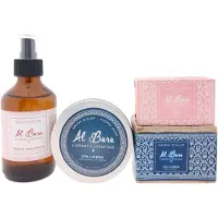 AL Bara Rozenwater & Zeep Cadeauset – Laurierzepen & Rozenzeep – Natuurlijk Cadeau voor Iedereen