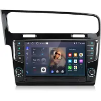 Hexinex Quad-Core autoradio Geschikt voor VW Golf VII MK7 2013-2020 - Draadloos CarPlay, Android Auto, multimediaspeler, 2GB+64GB