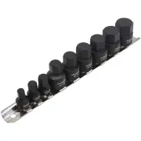 Asta metrisch inbus kracht doppen set - inbus doppen - 9 delig - inbusdop - asta