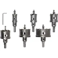 YATO - Set TCT Gatzaag - Metaal - 6 stuks - Carbide Tanden