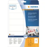 Herma Etiketten 4348 Klevend A4 Wit 9,6 x 4,23 cm 25 Vellen à 12 Etiketten