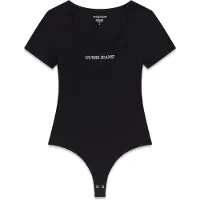 GUESS Shirt body zwart / wit