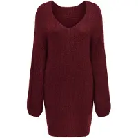 JDY Jurk 'JDYDinea' bordeaux