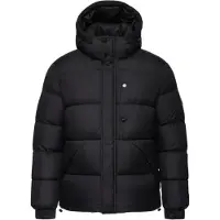 OMBRE Winterjas 'OM-JAHP-0238' zwart