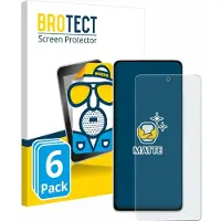 BROTECT - Screenprotector voor Xiaomi Redmi Note 14 5G - Folie Beschermfolie matte 6 Stuks