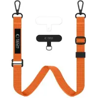Tech-Protect Rope Universeel Crossbody Draagkoord Voor Elke Telefoon Oranje