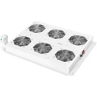 Digitus Dakluik Uniek Server,6 Ventilator, Accessoires voor serverkasten, Grijs