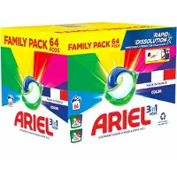 Ariel 3in1 Wasmiddel Pods Color 64 Stuks