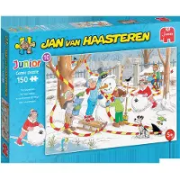 Jumbo Junior - De Sneeuwman - 150 stukjes - Legpuzzel