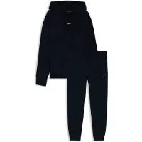 BOSS Heren Trainingspak Wesmall marine (XXL), Casual, Sportief, Katoen, Meerdere sporten, Lange mouwen, Marineblauw 50541065