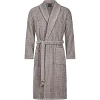 Cawö Badjas Home 6508 Men Sjaalkraag Graphite-52