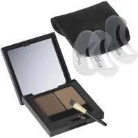 Super Merchant Wenkbrauwpoeder Duo Kit medium brown 3gr