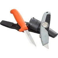 Hultafors dubbel Holster met Mes HVK & URA - HU381040