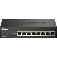 D-Link DMS-108P onbeheerde switch 8x 2,5 Gigabit Ethernet, PoE++ max. 230 watt
