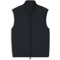 BOSS Waterafstotende bodywarmer met gebreide details Maat 48