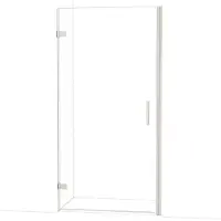 Maxaro Diamond Douchedeur | 100 cm Rvs Helder glas Draaideur