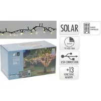 ECD-Germany Compact kerstverlichting op zonne-energie | | 19 meter