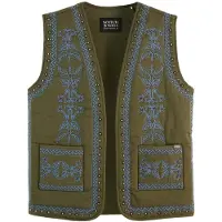 Scotch & Soda Gilet Groen dames