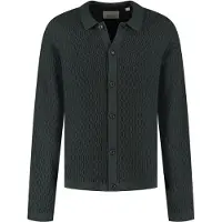 Dstrezzed Gebreid vest 'Tadeo' donkergrijs