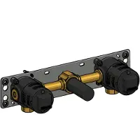 Hotbath HBCB105T Inbouwdeel - Kranen, Losse Inbouwdelen - 8721264694324