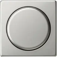 Gira Afdekplaat voor dimmer en elektronische potentiometer, met knop
