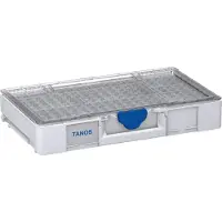 Tanos Systainer³ Organizer L 89 83000011 Transportkist ABS kunststof, Polycarbonaat (b x h x d) 508 x 82 x 296 mm