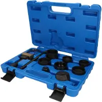 BRILLIANT TOOLS BT672200 Set gereedschap voor langsdraagarmen, voor achteras BMW, 10-delig