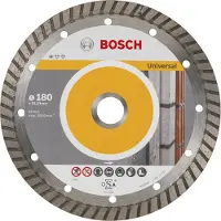 Bosch Diamantdoorslijpschijf Standard for Universal Turbo 180 x 22,23 x 2,5 x 10 mm 10st - 2608603251