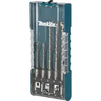 Makita SDS-PLUS betonboren set 5 stuks Ø 4 - 10 mm - E-15718