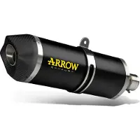Arrow -Geluiddemper TITANIUM, KOOLSTOF, ALUMINIUM