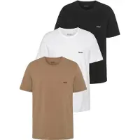 BOSS Set van drie katoenen T-shirts