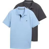 Tom Tailor Shirt lichtblauw / antraciet